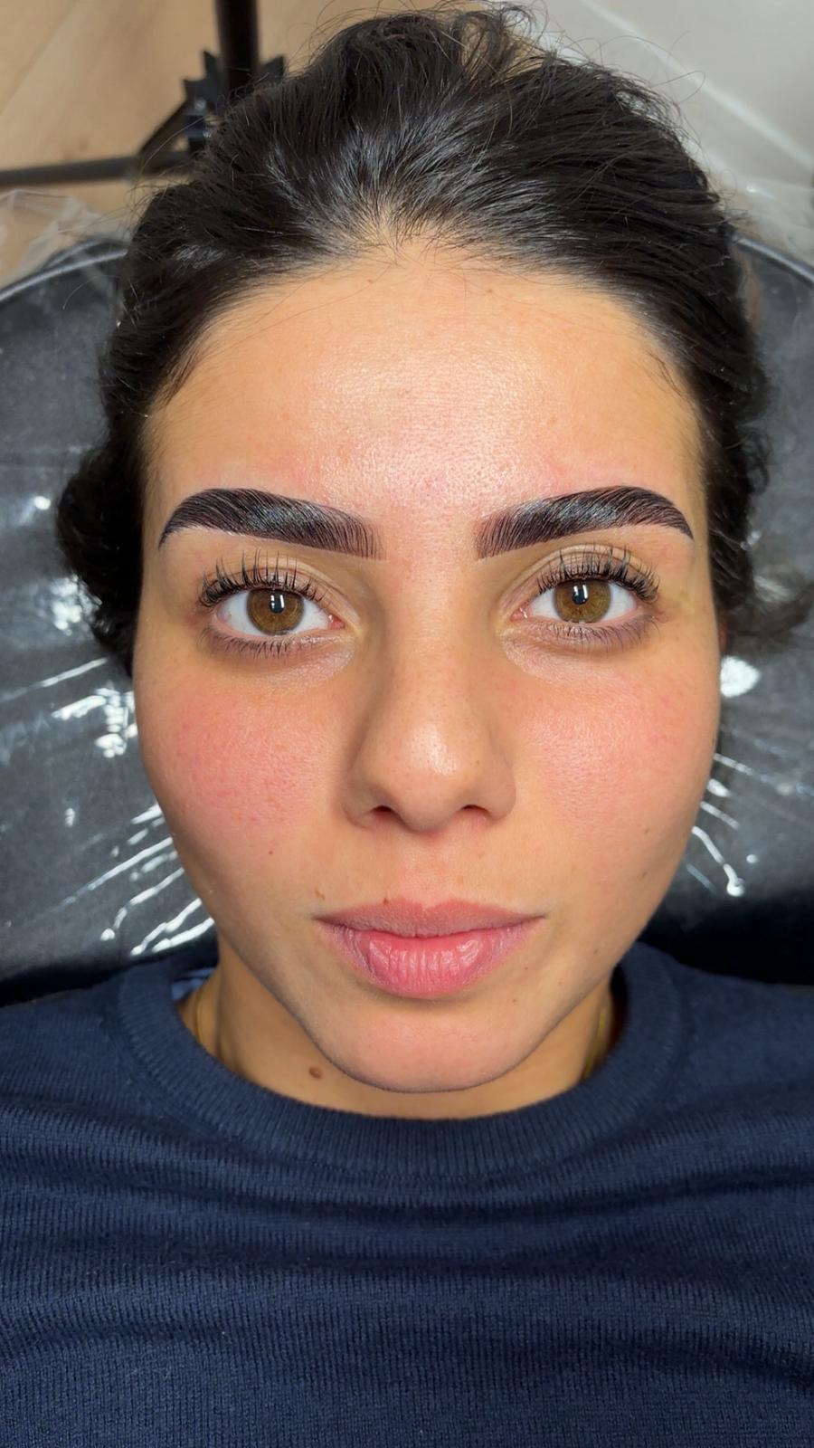 Avant après prestation SarahLashBrow